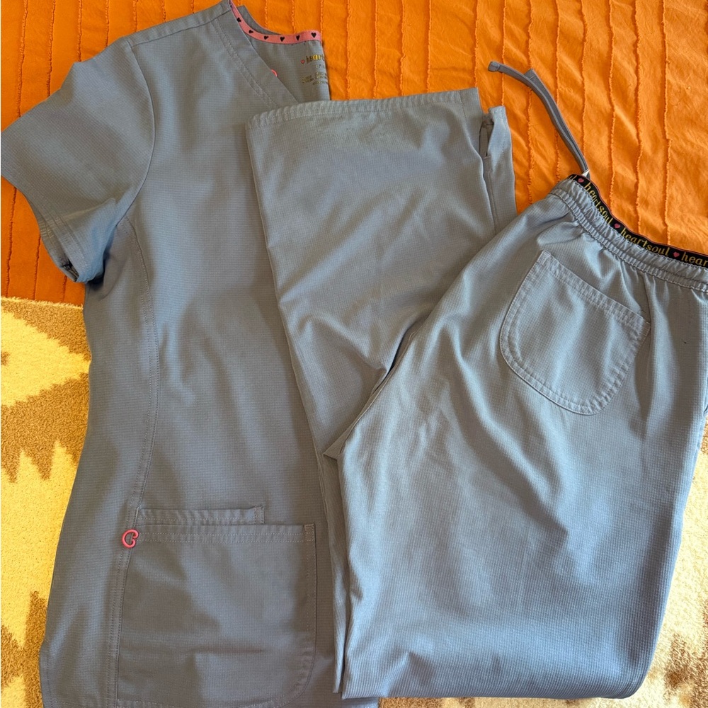 Heart Soul Scrub Set.